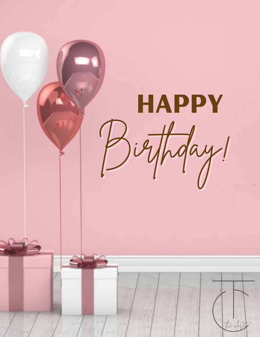 Happy Birthday - Gift Card