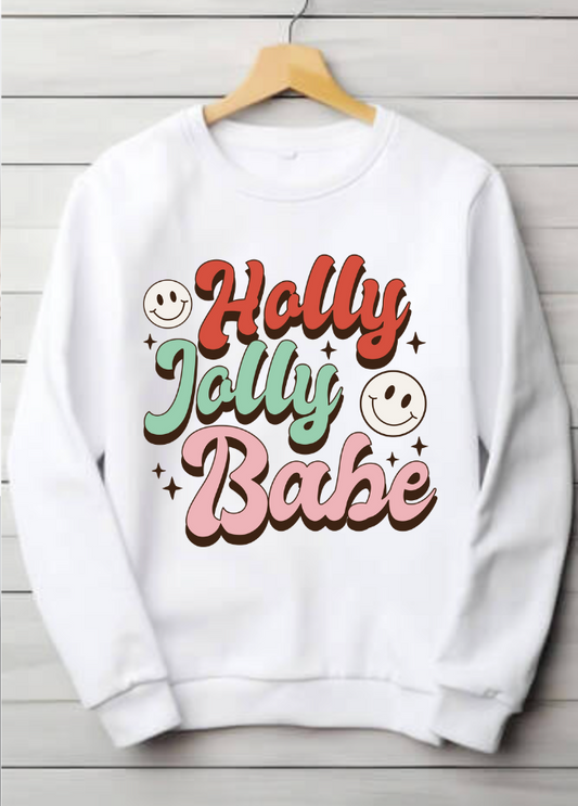 Holly Jolly Babe Sweatshirt