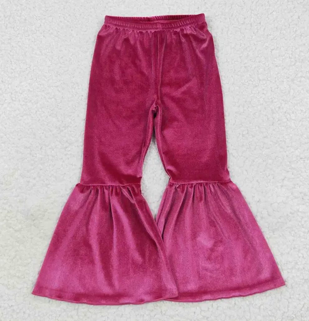 Velvet Bell Bottoms